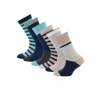 EWERS Calcetines 'Retro- Chic' beige / navy / azul oscuro / gris / gris oscuro / menta 19-22 beige / navy / azul oscuro / gris / gris oscuro / menta