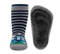 EWERS stopper calcetines Tractor, con suela antideslizante para niños, calcetines antideslizantes con suela de goma, MADE IN GERMANY, 1 par de calcetines antideslizantes para niños, talla 19-20