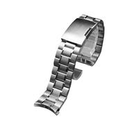 ewgrkba Correa de acero inoxidable de 18 mm, 20 mm, 22 mm y 24 mm compatible con Casio EDIFICE EFV-540, EFV-500, BEM501, EFS-S510, EFB-650 y ECB900.(Style B-Silver,22mm)