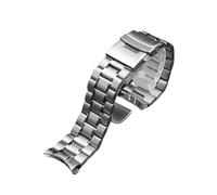 ewgrkba Correa de acero inoxidable de 18 mm, 20 mm, 22 mm y 24 mm compatible con Casio EDIFICE EFV-540, EFV-500, BEM501, EFS-S510, EFB-650 y ECB900.(Style C-silver,24mm)