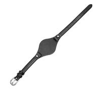 ewgrkba Correa de reloj de cuero genuino de 8 mm Correa de reloj for mujer compatible con Fossil ES3077 2830 3262 3060 4176 4119 4026 4340 Correa de reloj de pulsera pequeña(Noir,8mm silver buckle)