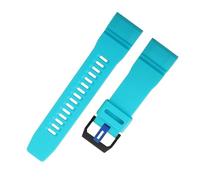 ewgrkba Correa de silicona compatible con Casio 5674 GA-2000 GA-2200 GA-2200M-1A for reloj de hombre, correa de resina for deportes al aire libre, accesorios de pulsera.(Sky blue)