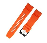 ewgrkba Correa de silicona compatible con Casio 5674 GA-2000 GA-2200 GA-2200M-1A for reloj de hombre, correa de resina for deportes al aire libre, accesorios de pulsera.(Orange)