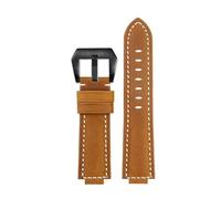 ewgrkba Farm Oak Modificado Compatible con Casio G-SHOCK GA-2100 GM2100 GM-110 GA110 DW5600 Series Correa de Reloj de Cuero de Vaca Esmerilada for Hombres(Khaki black)