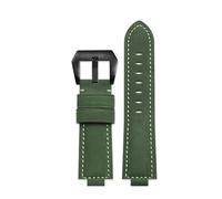 ewgrkba Farm Oak Modificado Compatible con Casio G-SHOCK GA-2100 GM2100 GM-110 GA110 DW5600 Series Correa de Reloj de Cuero de Vaca Esmerilada for Hombres(Green black)