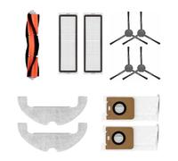 ewgrkba Kit de accesorios de repuesto Compatible con Robot aspirador Z10 PRO, cepillo principal, filtro Hepa, almohadillas for fregona, bolsas de polvo
