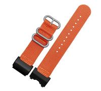 ewgrkba Reemplace la correa del reloj compatible con Casio G-Shock Mudmaster GWG1000-1A GWG1000GB-1APR Correa Gshock GWG1000-1A Correa de nailon(Orange silver buckle)