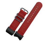 ewgrkba Reemplace la correa del reloj compatible con Casio G-Shock Mudmaster GWG1000-1A GWG1000GB-1APR Correa Gshock GWG1000-1A Correa de nailon(Red black buckle)