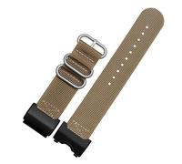 ewgrkba Reemplace la correa del reloj compatible con Casio G-Shock Mudmaster GWG1000-1A GWG1000GB-1APR Correa Gshock GWG1000-1A Correa de nailon(Khaki silver buckle)