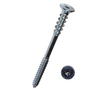 EWH - Lote de tornillos Torx (100 unidades, 6 x 130 mm, acero galvanizado)