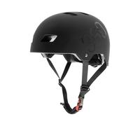 eWheel Casco Movilidad Urbana Negro Grafito Ajustable & Transpirable Homologado con ABS & EPS para Patinete Eléctrico & Ciclismo (CB01)