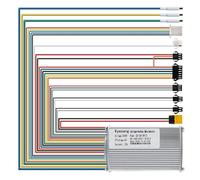 eWheel Controladora 48v 23A 1000w LCD QS S4 para Patinete eléctrico Panel de Control Claro para visualizar Velocidad batería y Modos de conducción con Total precisión