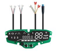 eWheel Display K2 4 Pines deslimitable para Patinete eléctrico Panel de Control Claro para visualizar Velocidad batería y Modos de conducción con Total precisión