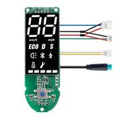 eWheel Display para MAX G30 para Patinete eléctrico Panel de Control Claro para visualizar Velocidad batería y Modos de conducción con Total precisión