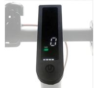 eWheel Protector de Silicona Impermeable Negro para Display Recto para Patinete eléctrico Panel de Control Claro para visualizar Velocidad batería y Modos de conducción con Total precisión