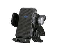 eWheel Soporte Smartphone Antivibración para Bicicleta Eléctrica, Patinete o Moto Inclinación 360º Extensión 65mm-90mm (EWS005)