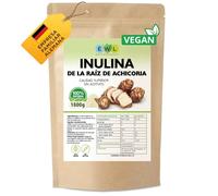 EWL Naturprodukte Inulina 1800 g, Inulina en Polvo procedente de la Raíz de Achicoria, Fibra Dietética en Polvo, controlada y envasada en Alemania, Calidad comprobada en Laboratorio