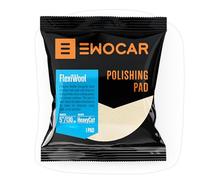 Ewocar FlexiWool 140/125 - Almohadilla de pulido flexible y eficaz para superficies cóncavas, optimizada para cortar con Heavy Cut & Heavy Cut+, mejor ajuste y rendimiento de lijado