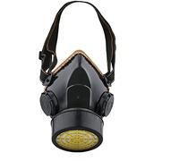 Ewolee mascarilla de protección respiratoria, máscara de gas de carbón activado, máscara de pintura contra polvo fino / partículas, para barnizar, polvo, pulido mecánico, soldadura