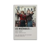 EWQEIQUW LES MISÉRABLES - Póster decorativo para pared, lienzo, vintage, decoración estética para sala de estar, dormitorio, 20 x 30 cm, estilo sin marco