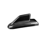 EWQPHLS Cubierta de antena de aleta de tiburón for coche, de fibra de carbono real, compatible con Silverado, GMC, Sierra, Suburban, Tahoe (2019-2022, 2023 y 2024)(For S 19-24)