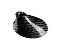 EWQPHLS Fibra de Carbono Real Dura Compatible con Fiat 500 Abarth 595 2012 2013 2014 2015 2016 2017 2018 2019 2020 2021 2022 2023 Antena de Aleta de tiburón(Black Carbon)