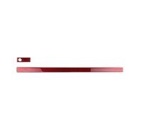 EWQPHLS Pegatina de Fibra de Carbono Suave Compatible con Porsche Cayenne 2003, 2004, 2005, 2006, 2007, 2008, 2009 y 2010, decoración de guantera, Accesorios Interiores.(Right Hand Drive Red)