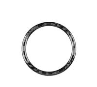 EWQPHLS Real Soft Carbon Fiber Sticker Compatible for Subaru Crosstrek Impreza 2024 RHD Car Engine Start Stop Button Frame Interior Accessories(For RHD Black Carbon)