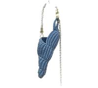 EWUHYFP Bolso de Mano Tejido Calado Bolso bandolera de concha mar tejido a mano en color puro