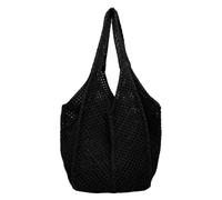EWUHYFP Bolso de Mano Tejido Calado Bolso de mano ganchillo for mujer, bolso punto moda, hombro tejido gran capacidad