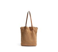 EWUHYFP Bolso de Mano Tejido Calado Bolso de mano tejido con hilo algodón, verano, un solo hombro, gran capacidad, color liso
