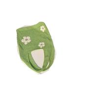 EWUHYFP Bolsos Tejidos Crochet Bolso de mano hueco punto con flores, bolso hombro retro sencillo gran capacidad for mujer(Green)