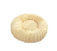 EWUHYFP Cama Mascota Camas mullidas for Perros de 40-80 cm | Cama redonda grande for perros, casa cálida for gatos, nido for gatos de felpa, cama de invierno(Color6,L(60cm))