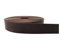 EWUHYFP Cinchas Multiusos Correa de Nailon 2 Yardas, 1 "(25mm), patrón Espiga, Mochila, flejes, Bolsa Costura, Accesorios for cinturón DIY(Dark Coffee)