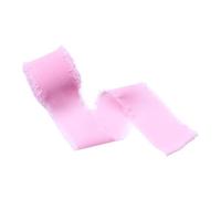 EWUHYFP Cinghia Rigida Cintas de Gasa imitación Seda 4 cm x 5 Metros for Hacer tú Mismo, for Invitaciones Boda, Ramos, decoración Tela con Bordes deshilachados, Envoltura Regalo(31)