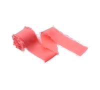 EWUHYFP Cinghia Rigida Cintas de Gasa imitación Seda 4 cm x 5 Metros for Hacer tú Mismo, for Invitaciones Boda, Ramos, decoración Tela con Bordes deshilachados, Envoltura Regalo(Color-44)