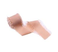 EWUHYFP Cinghia Rigida Cintas de Gasa imitación Seda 4 cm x 5 Metros for Hacer tú Mismo, for Invitaciones Boda, Ramos, decoración Tela con Bordes deshilachados, Envoltura Regalo(15)