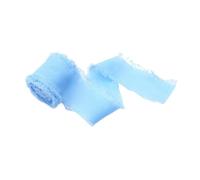 EWUHYFP Cinghia Rigida Cintas de Gasa imitación Seda 4 cm x 5 Metros for Hacer tú Mismo, for Invitaciones Boda, Ramos, decoración Tela con Bordes deshilachados, Envoltura Regalo(88)