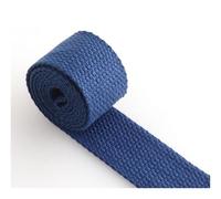 EWUHYFP Cinghia Rigida Correa de algodón Azules, Correa 25 mm for Collar Perro, for Bolso, Llavero, for(A)