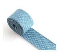 EWUHYFP Cinghia Rigida Correa de algodón Azules, Correa 25 mm for Collar Perro, for Bolso, Llavero, for(E)