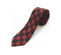 EWUHYFP Corbatas Para Hombre Algodón 2,4" corbata sólida de los hombres las lanas del lazo la cachemira tela escocesa flaca for reunión trabajo juventud Boda(20)