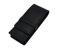 EWUHYFP Estuche Cuero Estuche for bolígrafos for lápices de Cuero for 3 for for(Black)