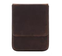 EWUHYFP Estuche Cuero Organizador de cajones magnético Cuero Hecho a Mano con 6 Ranuras, Caja Almacenamiento 13 x 16,5 3 cm(Coffee)