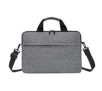 EWUHYFP Maletin Bolsa for portátil MacBook Air M1, funda for Xiaomi, Dell, Asus de 13, 14, 15 y,6 pulgadas, ligera, tipo bandolera, bolso mano, maletín En Viaje De Negocios(Grey,For 14-14.6 inch)