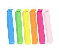 EWUHYFP Pinzas para Cerrar Bolsas Clips de plástico for Bolsas Alimentos, Abrazadera selladora, Herramienta Cocina, Clip Sellado Almacenamiento portátil for Accesorios, 10-100 Uds(100pcs-11cm)