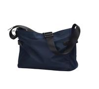 EWUHYFP Slouchy Tote Bag Bolso de hombro sencillo for hombre, versión pequeña, mochila cruzada informal, bandolera gran capacidad(Blue S)