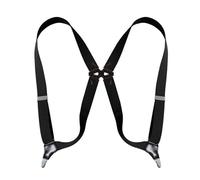 EWUHYFP Tirantes para Hombre Tirantes For Hombre, 3,5 Cm De Ancho, Elásticos, Ajustables, Con Clip En La Espalda For Camisa Y Pantalón(Color 05)