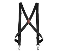 EWUHYFP Tirantes para Hombre Tirantes For Hombre De 2,5 Cm Ancho Con Clip En Forma X For Camisa, Cinturón Elástico Ajustable For Pantalones, Clips Laterales(Color 01)