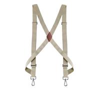 EWUHYFP Tirantes para Hombre Tirantes For Hombre De 2,5 Cm Ancho Con Clip En Forma X For Camisa, Cinturón Elástico Ajustable For Pantalones, Clips Laterales(Color 04)