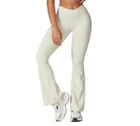 EWUHYFP Top Tipo Camisola Moldeador Leggings ajustados de cintura alta for entrenamiento yoga y gimnasio con efecto push up sensación desnudez for mujer(Color 3,L)